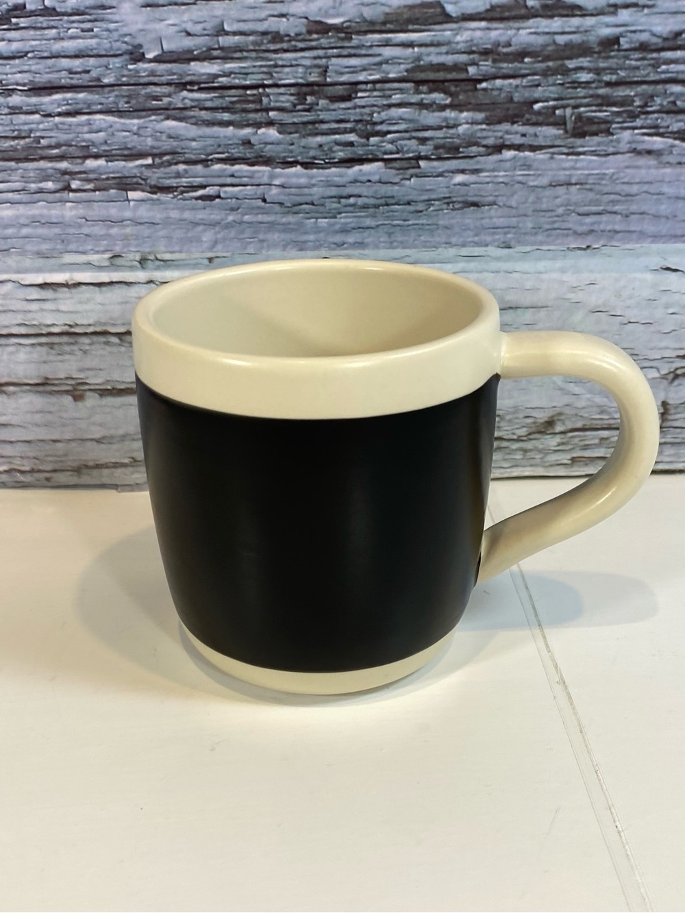 Starbucks 2009 Celebration Chalkboard Black and Cream Mug